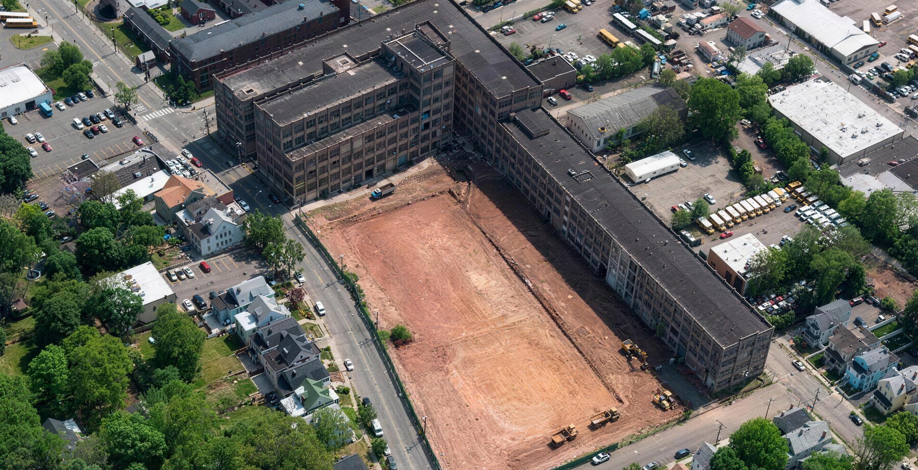 Edison Lofts before — the original Thomas Edison battery factory
